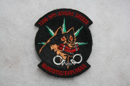 7206th Security Police Squadron Patch