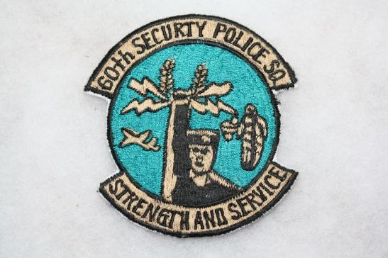 60th Security Police Squadron Patch