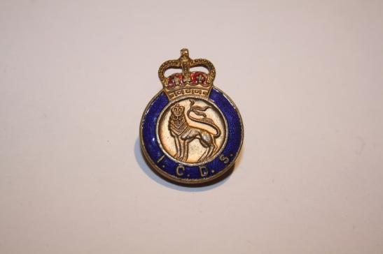 Civil Defence ICDS Men Lapel Badge