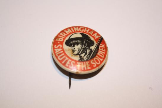 Home Front Tin Badge