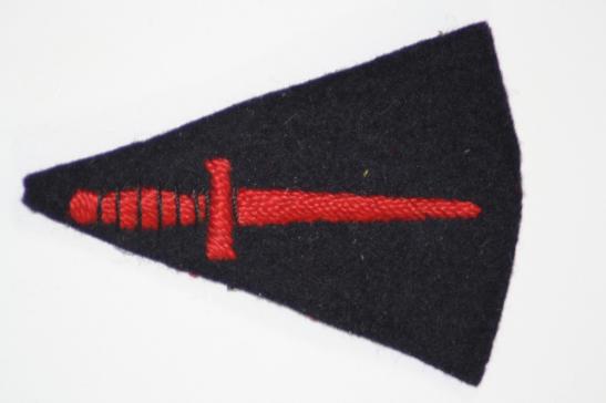 WW2 Commando Dagger Embroidered Cloth Arm Badge