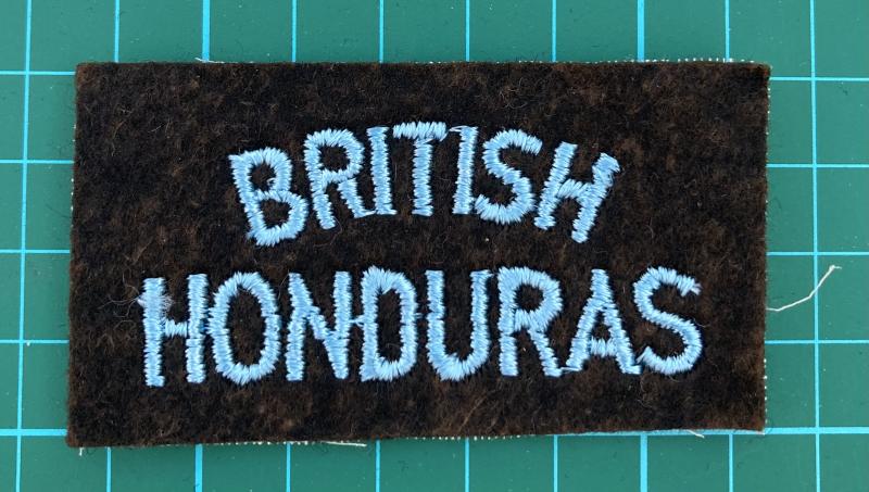 British Hoduras Nationality Title for RAF