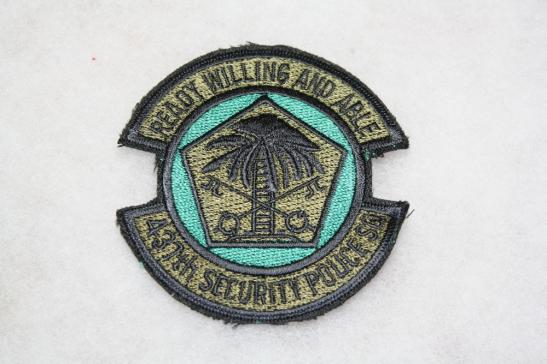 437th Security Police Squadron Patch