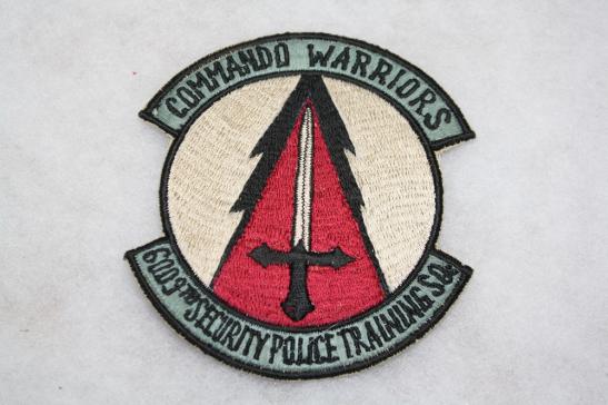 6009th Security Police Training Squadron Patch