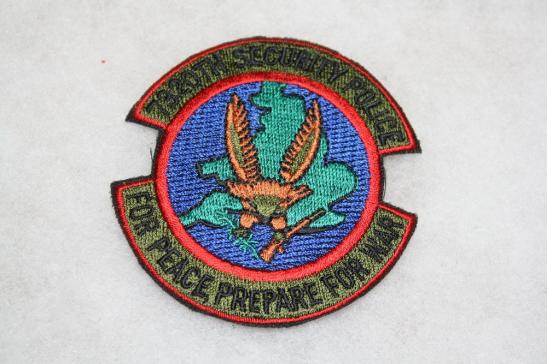 7320th Security Police Squadron Patch