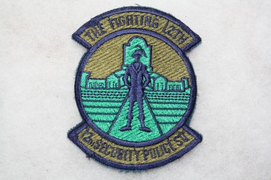 12th Security Police Squadron Patch