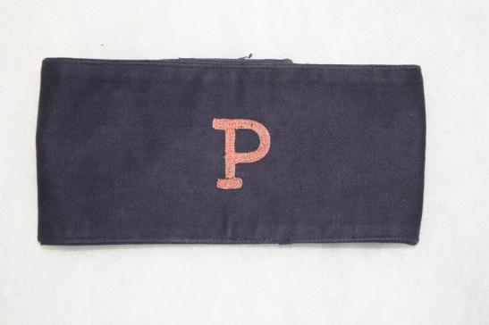 Belgium Navy Police Armband Rare