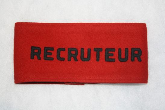 Canadian Recruteur Armband 