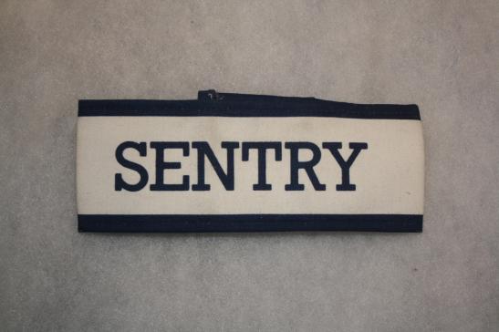 British Royal Navy Printed Sentry Armbands