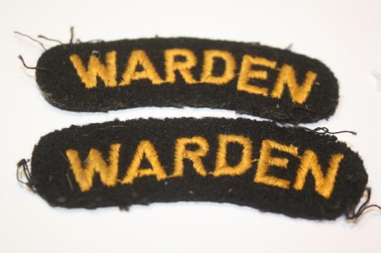 Civil Defence Warden 