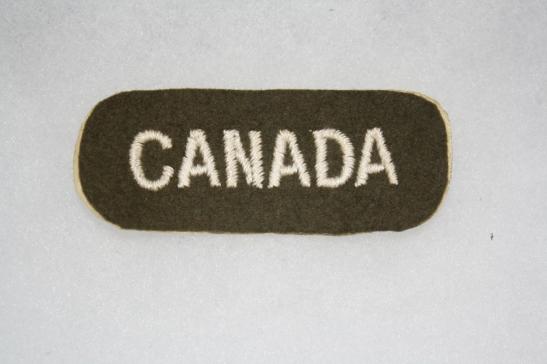Canada Shoulder Title