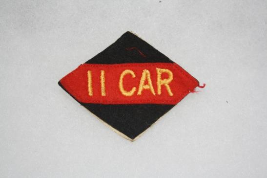 Canada 11 Cdn Armoured Rgt Formation Sign WW2