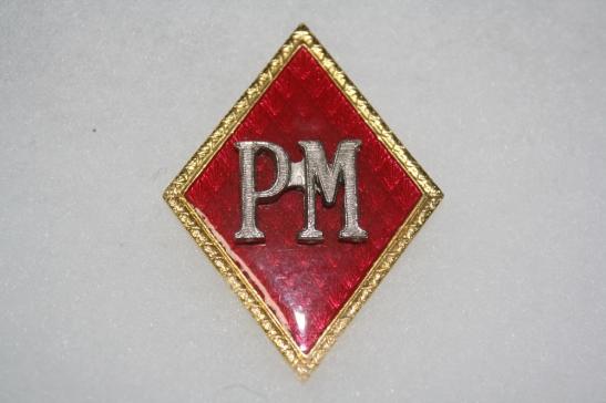 Spain Policia Militar Metal Collar badge