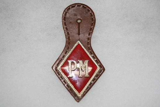Spain Policia Militar (Military Police) Fob Badge