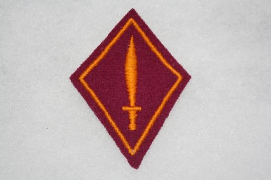 Switzerland, Military Police Traffic Collar insignia Violet