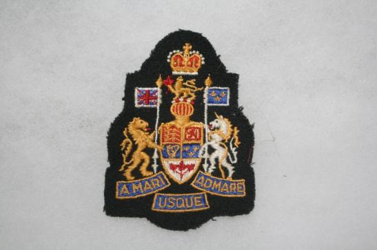 Canadian Cheif Warrant Officer QC on Dark Green