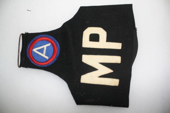 US Military Police 3rd Army Brassard