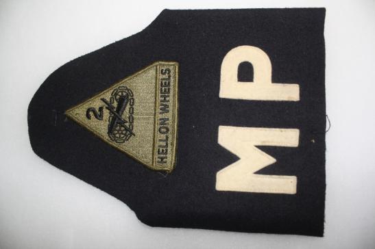 US Military Police 2nd Armoured Division Brassard 