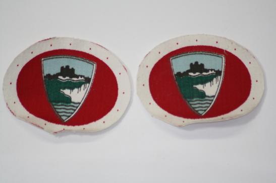 44th Home Counties Division Formation Sign 2nd Pattern Printed Pair