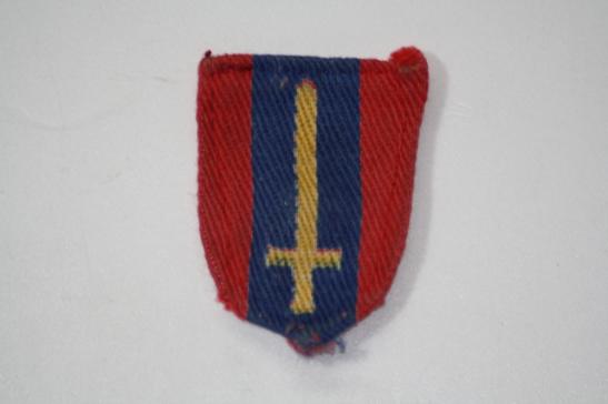 Royal Army Ordnance Emergency Reserve Formation Sign Printed