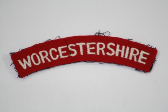 Worcestershire Regiment Shoulder Title
