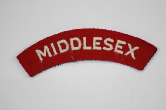 Middlesex Regiment Shoulder Title