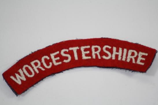 Worcestershire Regiment Shoulder Title