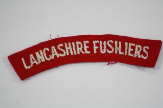 Lancashire Fusiliers Shoulder Title
