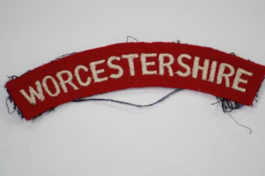 Worcestershire Regiment Shoulder Title