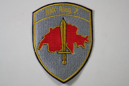 Switzerland MP Reg 2 (MP Region 2) Colour Patch