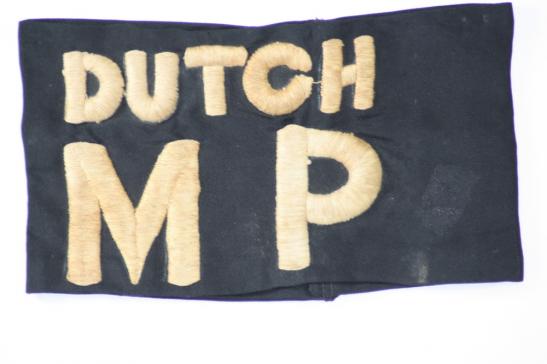 Netherlands, Dutch MP Armband / Brassard