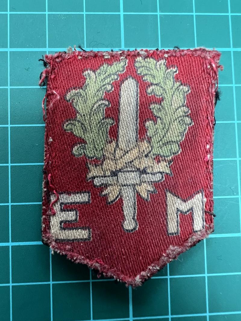 Printed British made 1st Netherlands Division