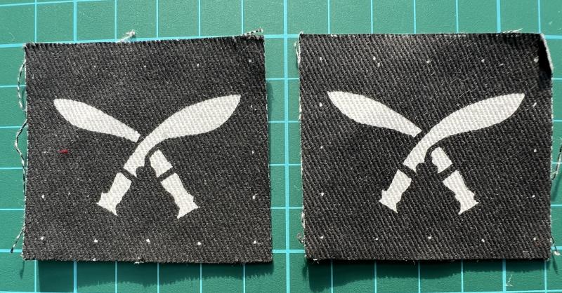 63rd Gurkha Brigade Printed Pair
