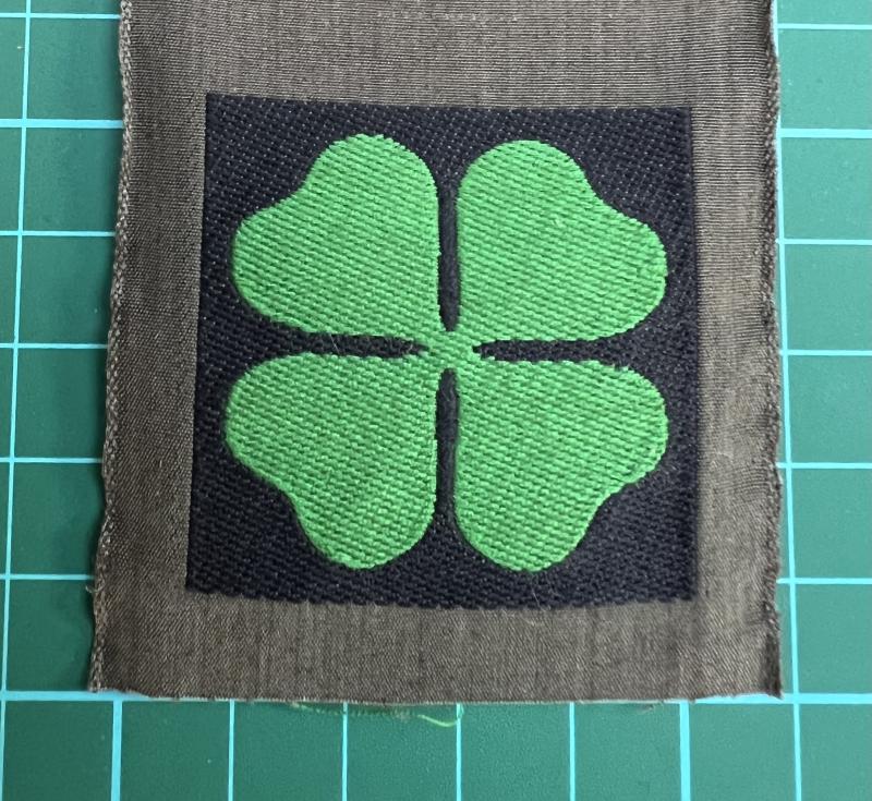 Netherlands 4th Division Cloth Single Patch Original