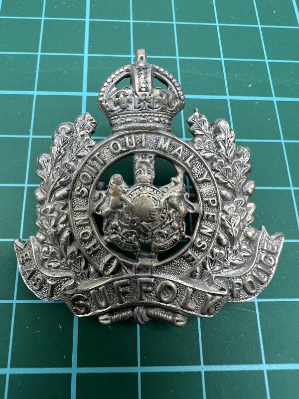 East Suffolk Police KC Cap Badge