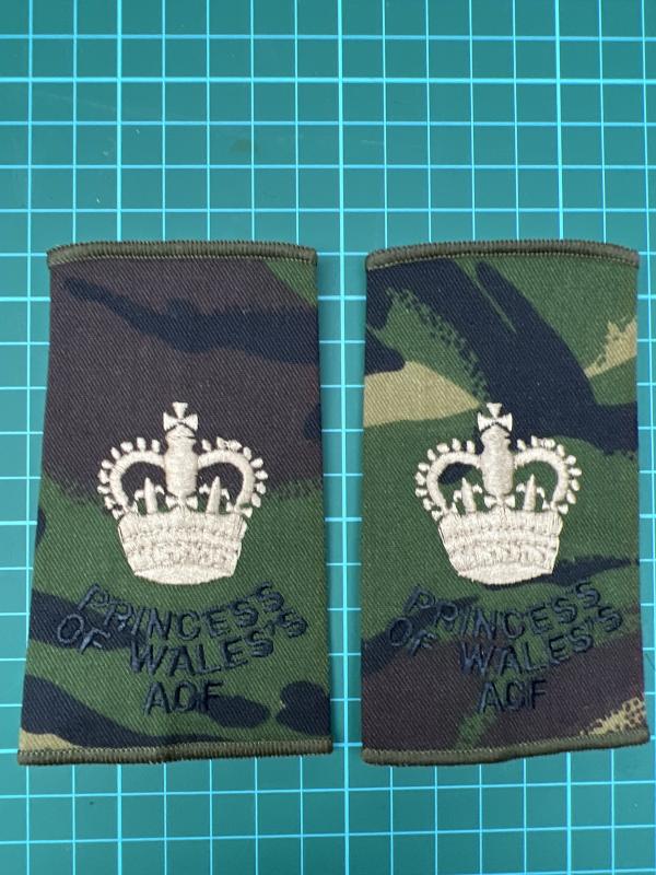 Princess Of Wales’s Major ACF Rank Slides