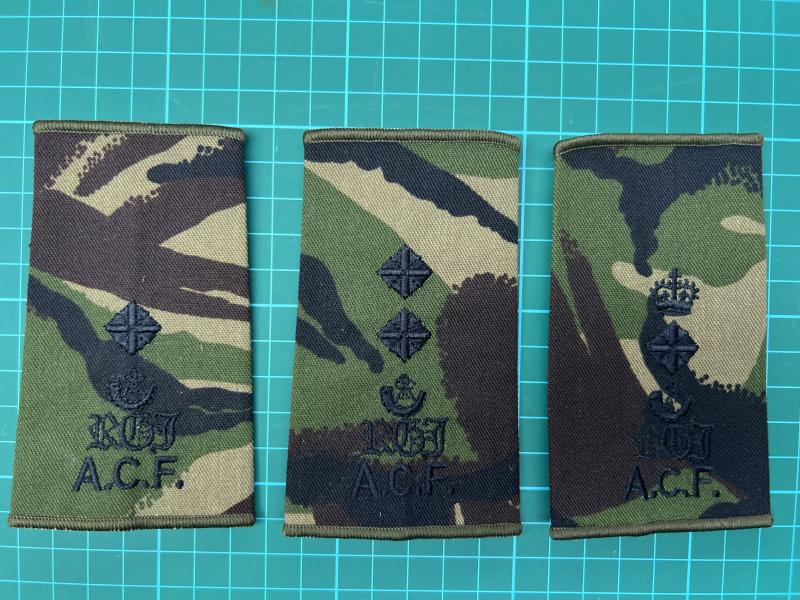 Royal Green Jackets RGJ ACF Rank Slides