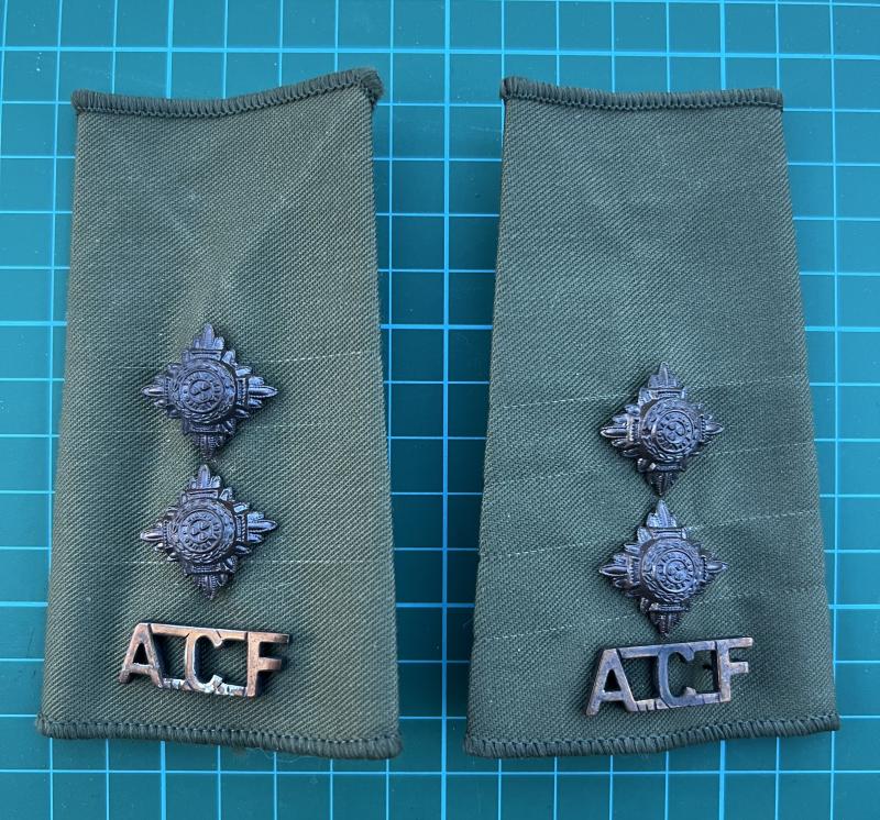 Lieutenant A.C.F Rank Slides