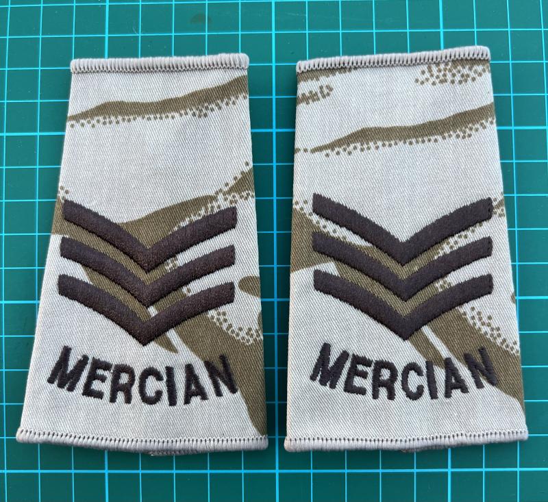 Mercian Sargent’s Rank Slides