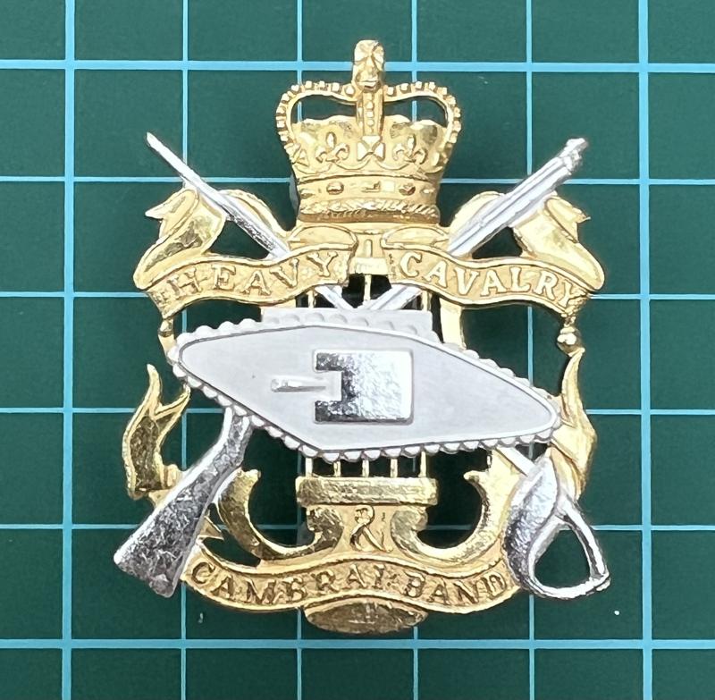 Heavy Cavalry & Cambrai Band Cap Badge