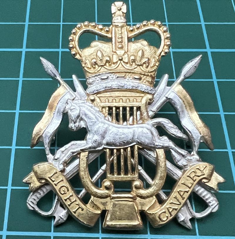 Light Cavalry Band Cap Badge