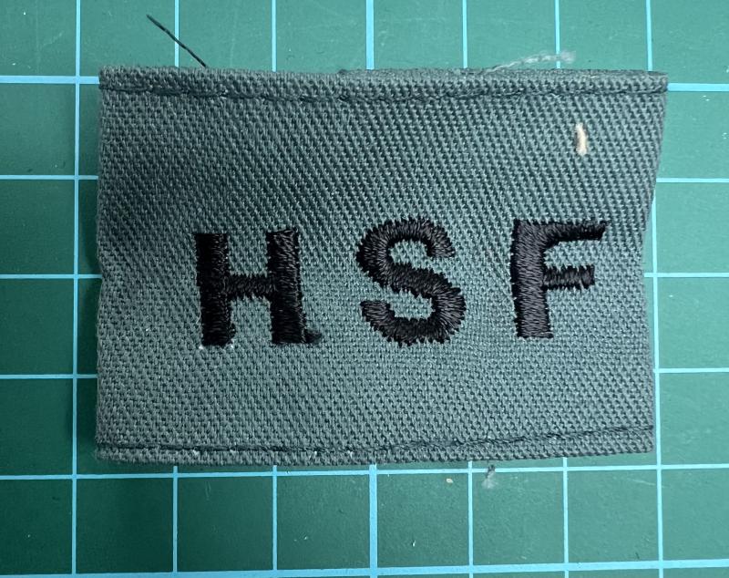 Home Service Force Slip on Shoulder Title
