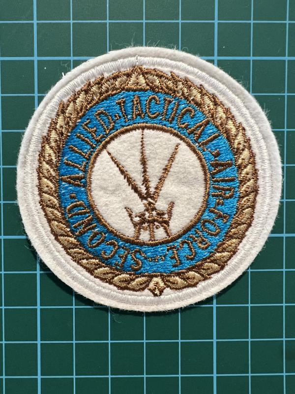 N.A.T.O. 2nd Allied Tactical Air Force Shoulder Patch
