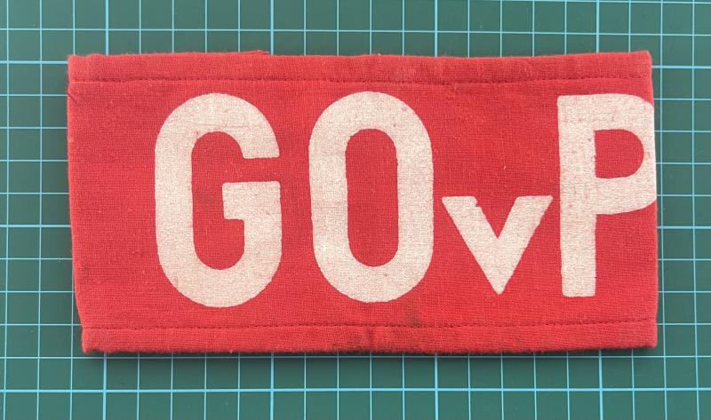 East German GDR Armband GOvD