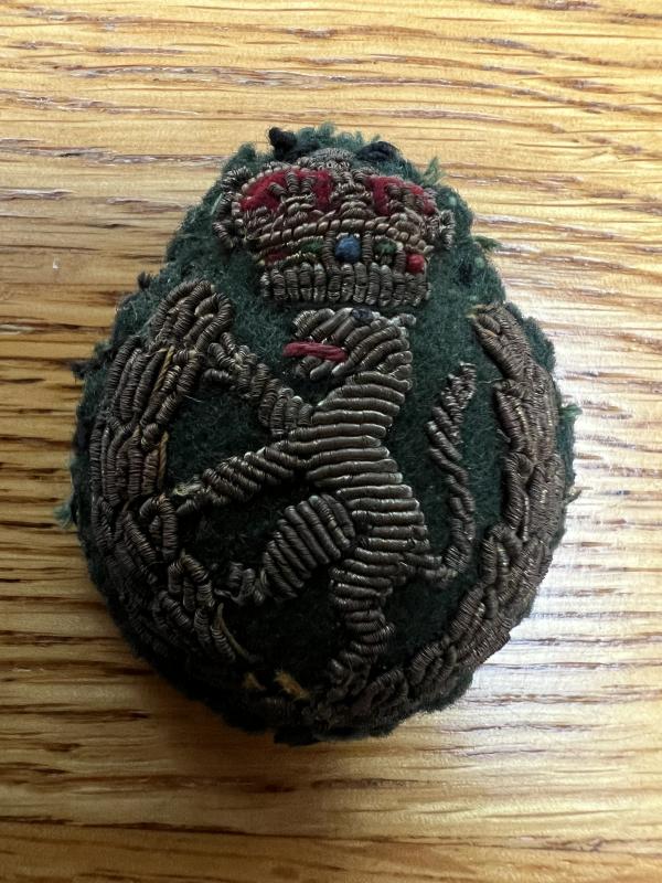 Women’s Royal Army Corps Officers Bullion Cap Badge