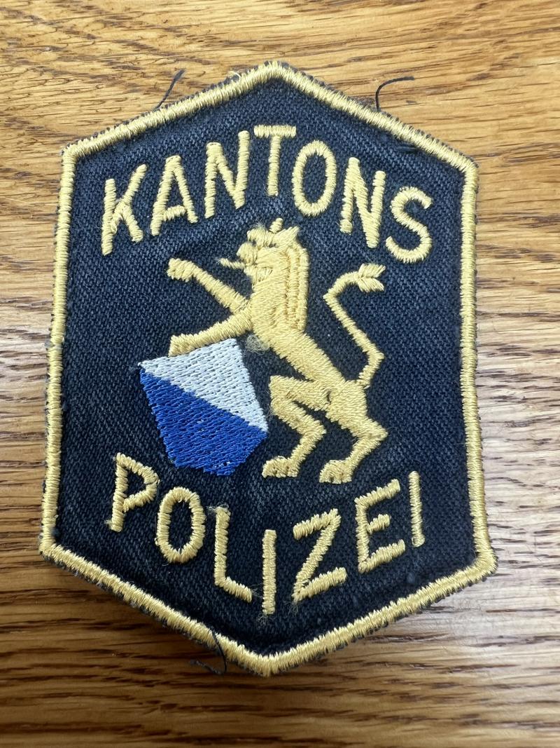 Switzerland Kantons Polizei
