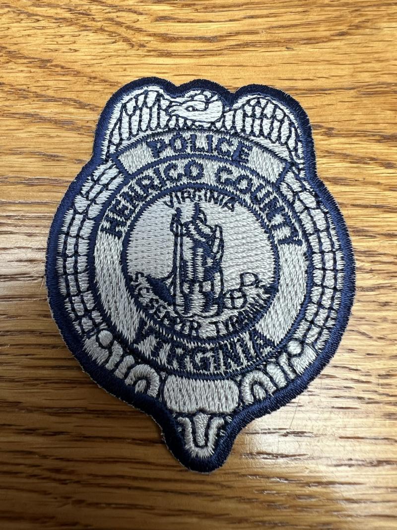 USA Police Henrico County Virginia  Silver