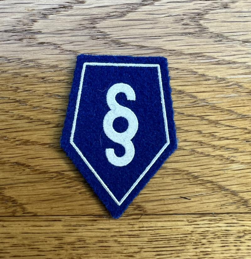 Poland Criminal Police Service Collar Patch