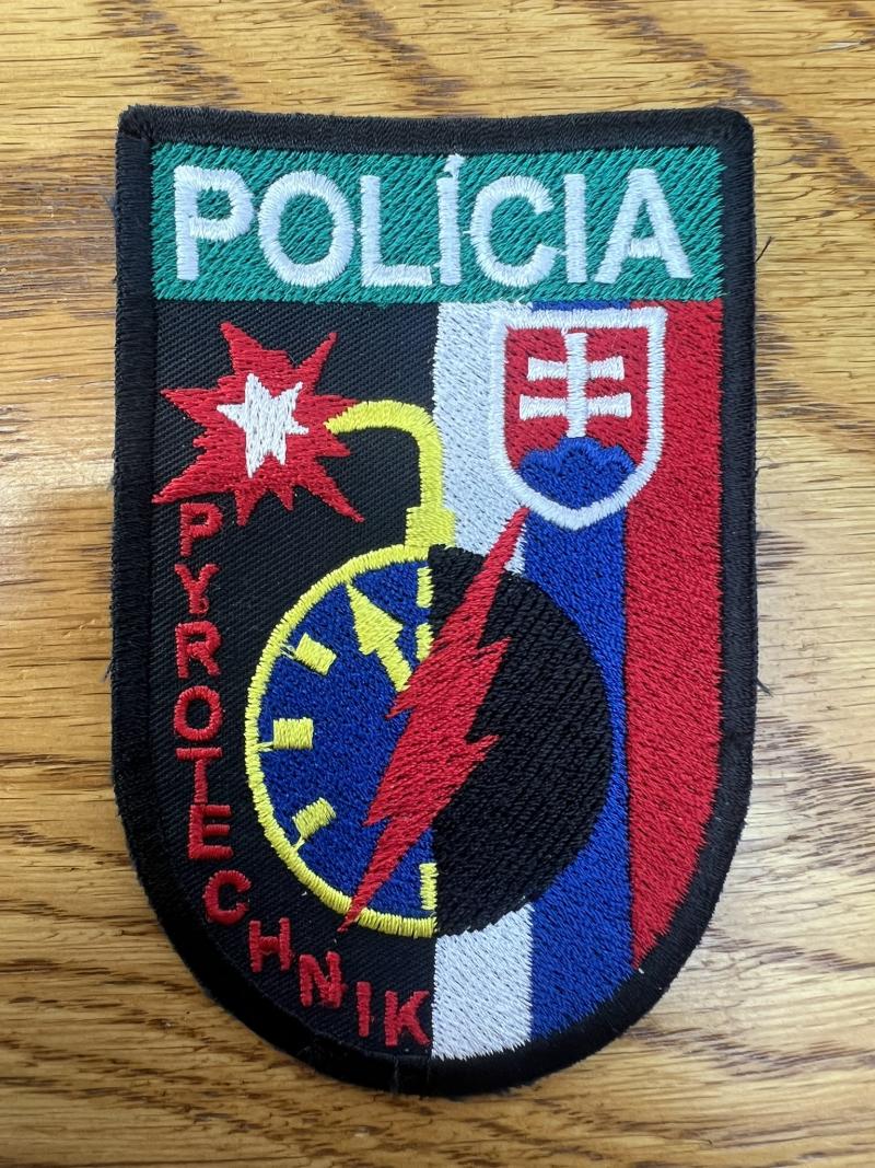 Slovakia Police Bomb Disposal Squad (Black)
