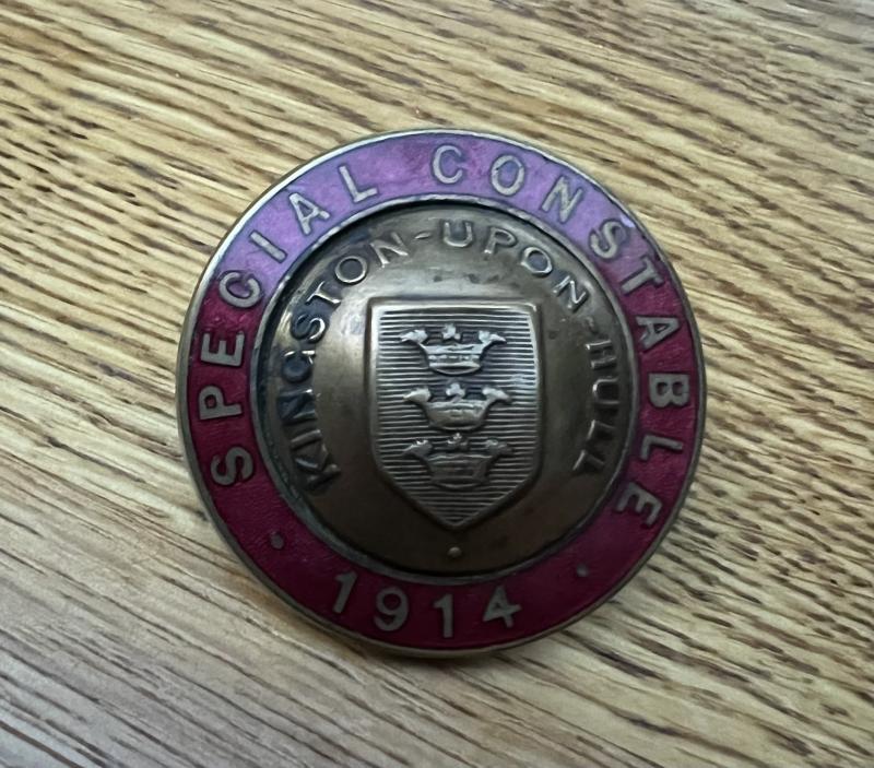 British Special Constable 1914 Kingston Upon-Hull